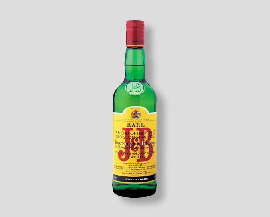 J&B Scotch Whisky Rare