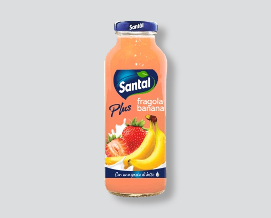 Succo Fragola e Banana Plus Santal