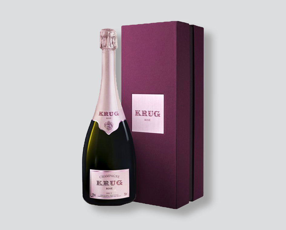 Champagne Krug Brut Rosé (Cofanetto)